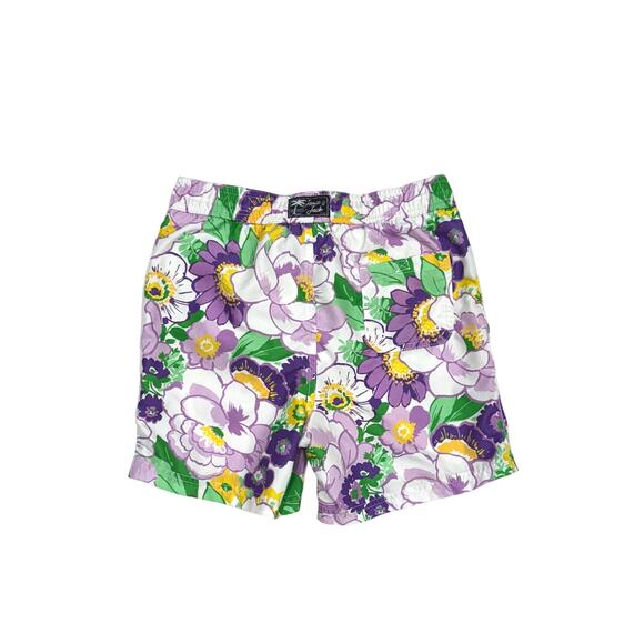 Janie and Jack Boys Floral Swim Shorts - Picture 2 of 3